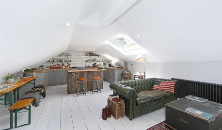Houzz Tour: A Light-filled Loft with an Industrial Edge in North London