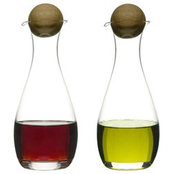 Scandinavian Oil And Vinegar Dispensers by Sagaform Inc