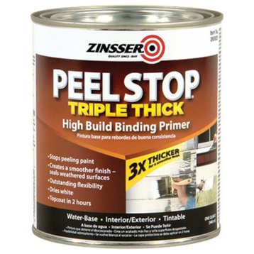 Zinsser 260925 Peel Stop 3X Thicker High Performance Paint Primer, 1 Qt.