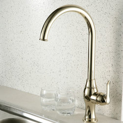 Ti-PVD Finish Antique Style Kitchen Tap TP0795G - Kitchen Faucets