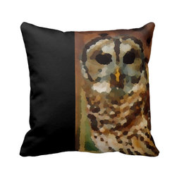 "Observer" JTG Art Pillow - Decorative Pillows