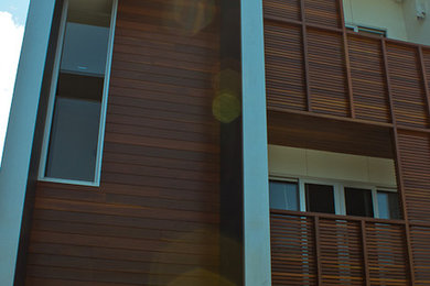 Design ideas for a modern exterior in Brisbane.