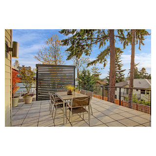 East Seattle Mid Century Chic - Contemporary - Deck - Seattle - by ...