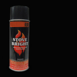 Flat Black High Temperature Stove Spray Paint - Paint