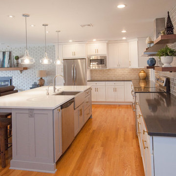 Contemporary Kitchen in Greenville, PA