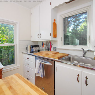 New Windows in Pretty Kitchen - Renewal by Andersen Long Island, Shelter Island