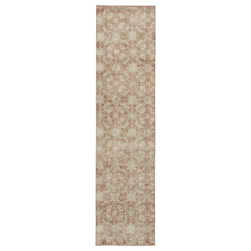 Rug N Carpet - Hand-knotted Oriental 2' 6" x 10' 4" Rustic Kitchen Runner Rug