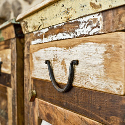 Reclaimed Wood Furniture from Crete - サイドテーブル＆ナイトテーブル