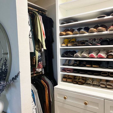 Custom Dresser Chest, Open Shoe Cabinet for Closet Organization