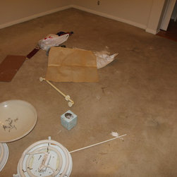 Residential remodel - Before 2 - Hardwood Flooring