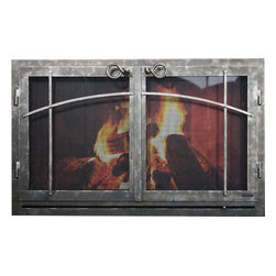 Custom Fireplace Door - Indoor Fireplaces