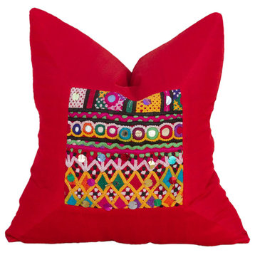 Nayra Indian Silk Decorative Pillow