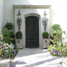 stone work for main door.....