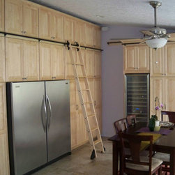Custom Service Hardware: Rolling Ladders - Ladders And Step Stools