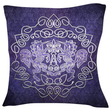Celtic Unicorn Pillow