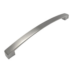 Cosmas - Cosmas 616-192SN Satin Nickel Subtle Arch Cabinet Pull - Cabinet And Drawer Handle Pulls