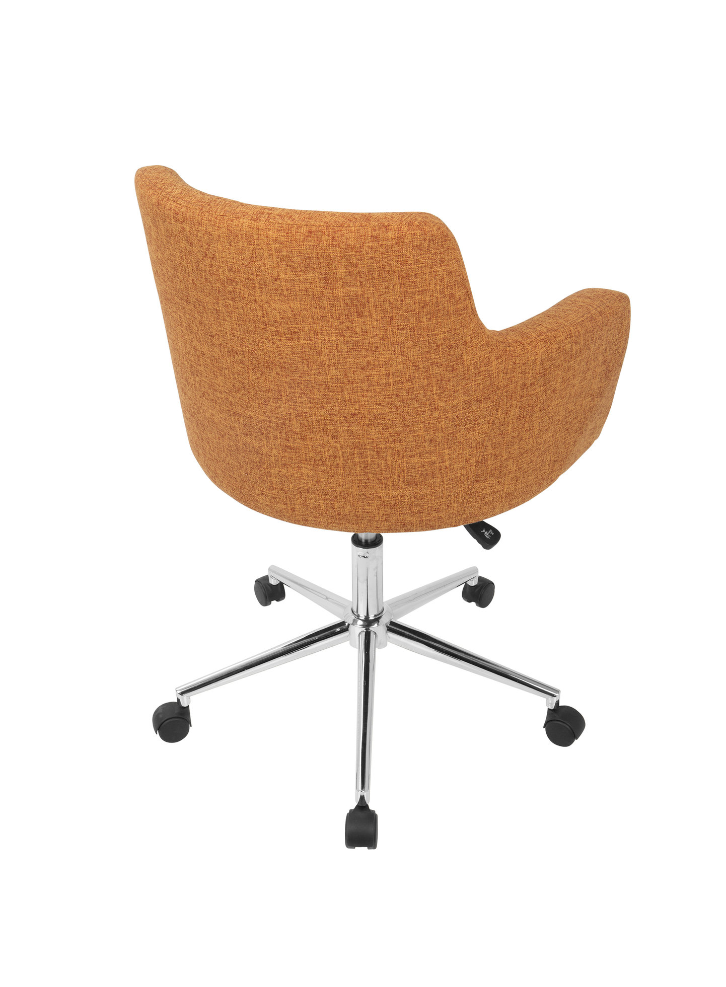 LumiSource Andrew Adjustable Office Chair, Citrus Green, Orange
