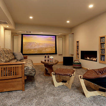 Entertainment Aficionados Say “Yes” to a Multi-use, Media Room (Bolton, MA)