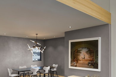 Inspiration for a modern dining room remodel in San Francisco