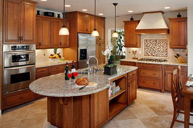 This is an example of a kitchen in San Diego.