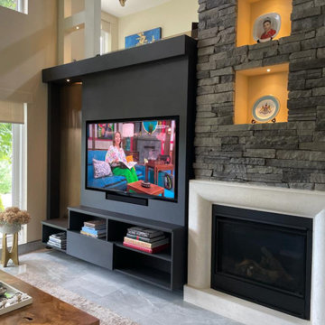 TV Units with lighting