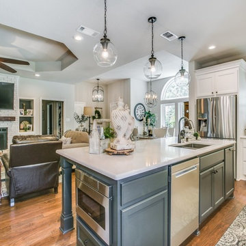 Kitchen and Laundry Room Remodel in Denton