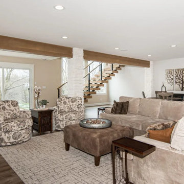 New living Space & Kitchen