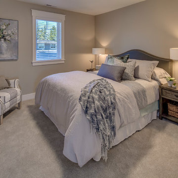 Bedroom with window, Bend, Oregon