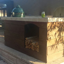 outdoor kitchen