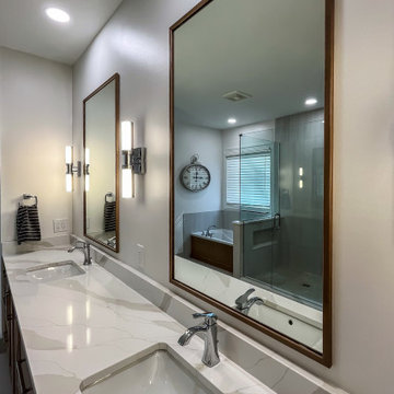 Primary Bath Remodel with Walk-in Closet System