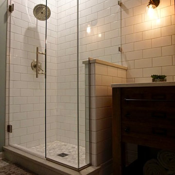 Rustic Main Level Guest Bath