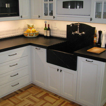 Soapstone Kitchen Mitered Edge