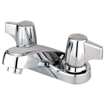 Kingston Brass 4" Centerset Bathroom Faucet, Polished Chrome