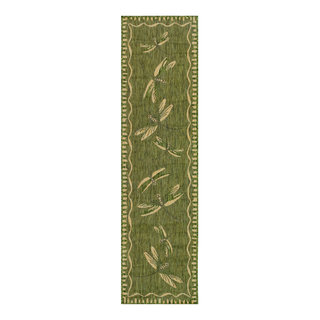 Carmel Dragonfly Indoor/Outdoor Rug, 1'11
