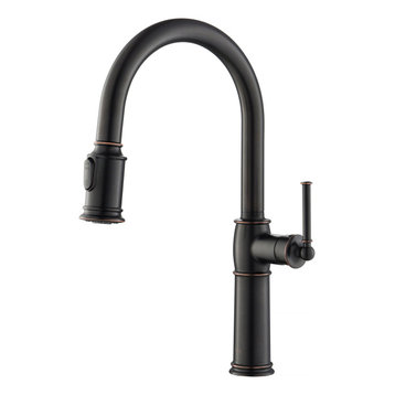 Sellette 2-Function Pull-Down 1-Handle 1-Hole Kitchen Faucet Oil Rubbed Bronze