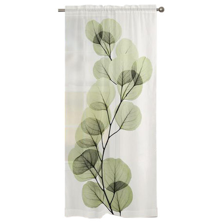 Laural Home Eucalyptus Sheer Window Curtain