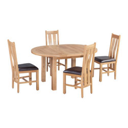 Rancho Upholstered Seat Solid Oak Chair - Products