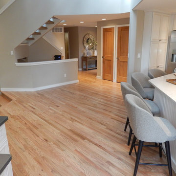 Weathered Oak stain on red oak