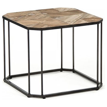 Cocktail Table CUTHBERT Ebony Sienna Black Mahogany