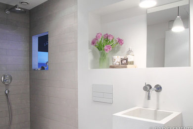 Modernes Badezimmer in Hamburg