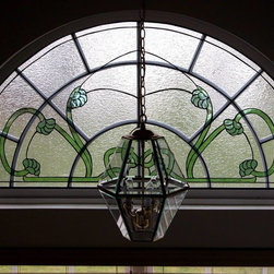 Flowing Stems - Stained Glass Panels