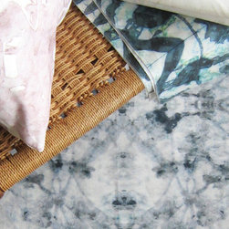 The Drama - ocean fabric - Upholstery Fabric