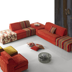 Modular Sectional Sofa Sleeper Young by Vitarelax - $5,175.00 - Products