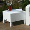 Cielo Side Table, White
