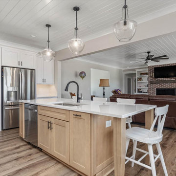 Farmhouse Kitchen Design Greenville, NC