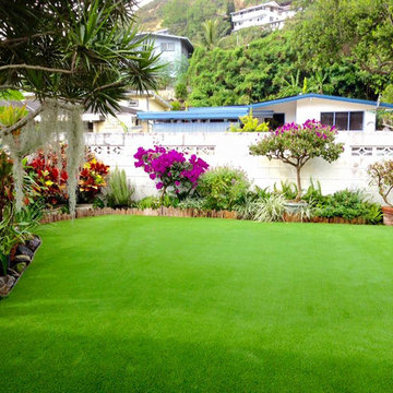Backyard Landscapes with Artificial Grass
