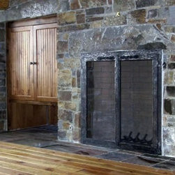 Custom Fireplace Door - Indoor Fireplaces