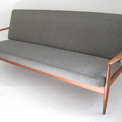 Mid-Century Grete Jalk France and Son Teak Sofa - SOLD - Sofas