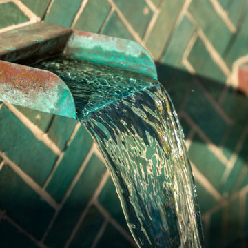 Emerald Water Wall