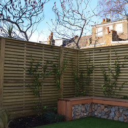 West London Contemporary Garden - Garden Products